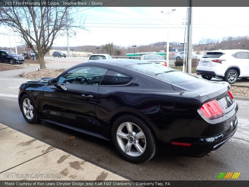 Shadow Black / Ebony 2017 Ford Mustang V6 Coupe