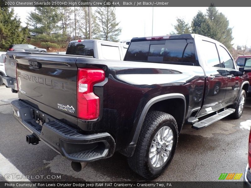 Black / Jet Black/­Umber 2020 Chevrolet Silverado 2500HD High Country Crew Cab 4x4
