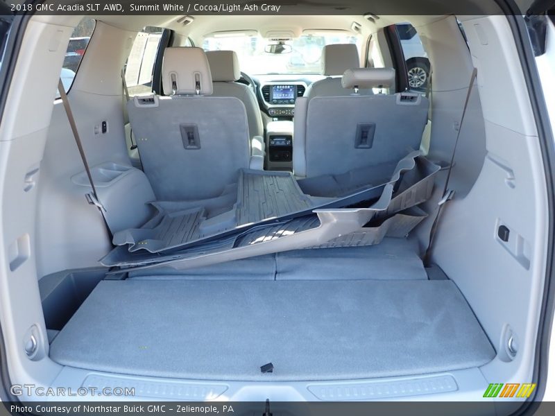 Summit White / Cocoa/Light Ash Gray 2018 GMC Acadia SLT AWD