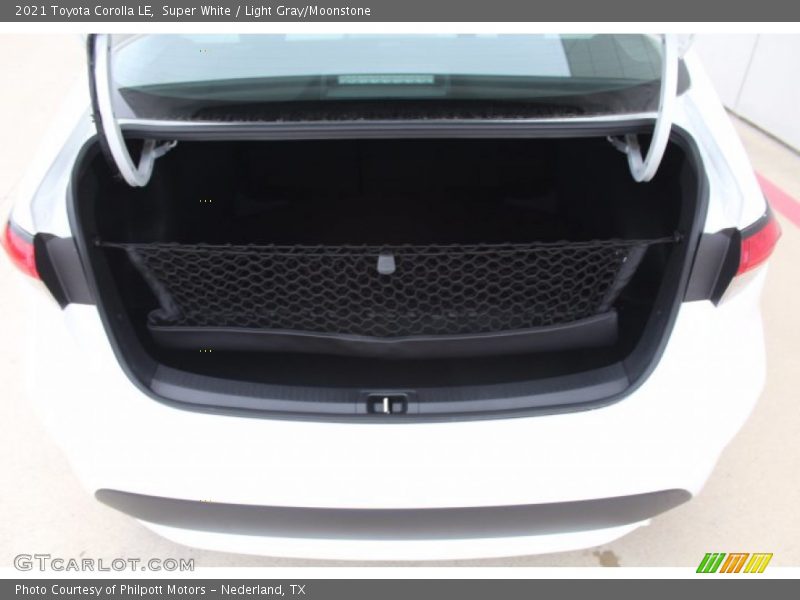 Super White / Light Gray/Moonstone 2021 Toyota Corolla LE