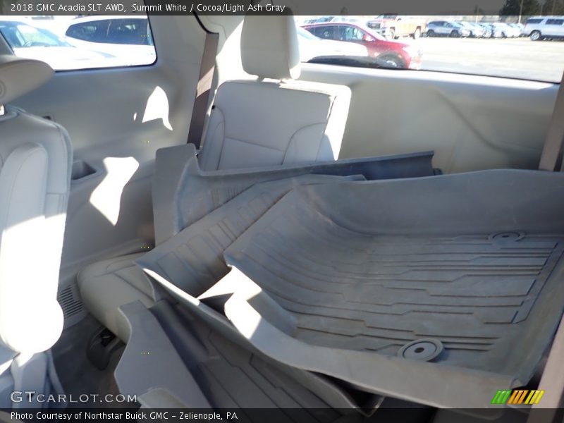 Summit White / Cocoa/Light Ash Gray 2018 GMC Acadia SLT AWD