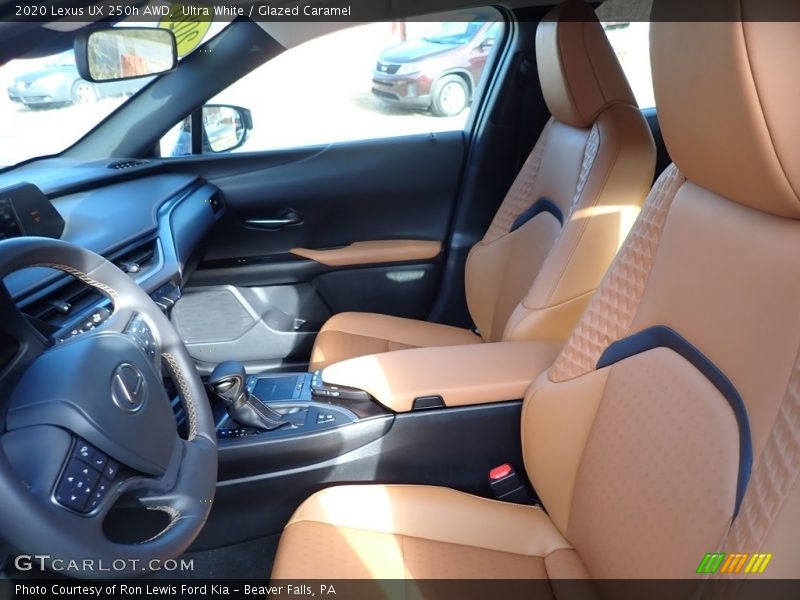  2020 UX 250h AWD Glazed Caramel Interior