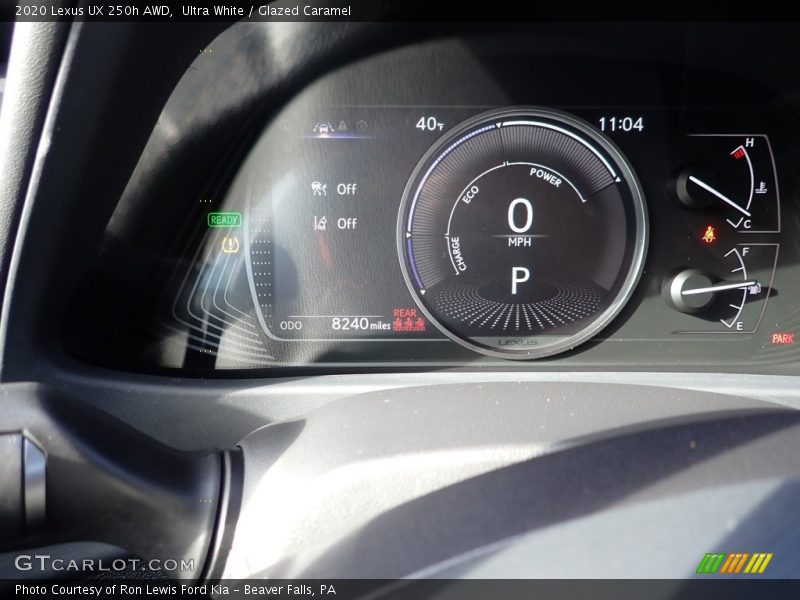 Ultra White / Glazed Caramel 2020 Lexus UX 250h AWD