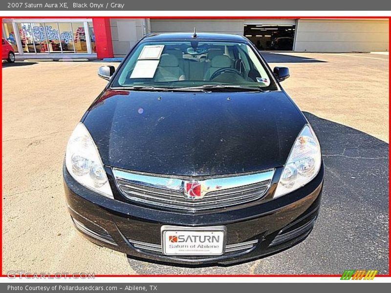 Black Onyx / Gray 2007 Saturn Aura XE