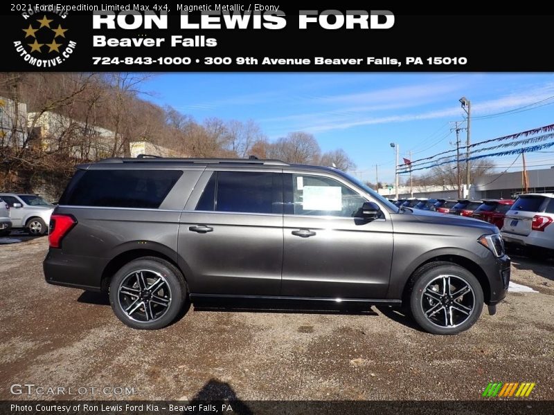 Magnetic Metallic / Ebony 2021 Ford Expedition Limited Max 4x4