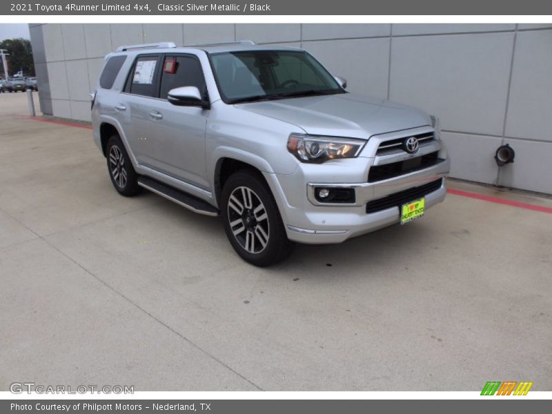 Classic Silver Metallic / Black 2021 Toyota 4Runner Limited 4x4