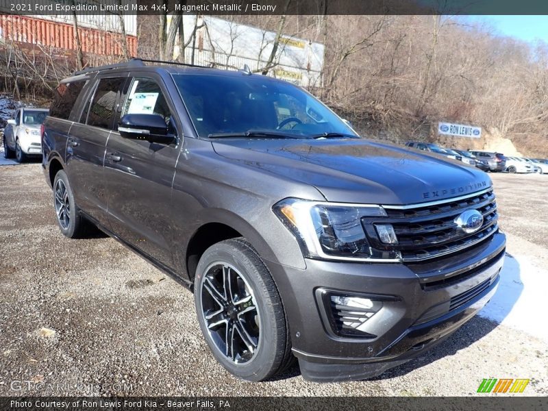 Magnetic Metallic / Ebony 2021 Ford Expedition Limited Max 4x4
