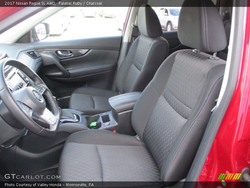 Palatial Ruby / Charcoal 2017 Nissan Rogue SL AWD