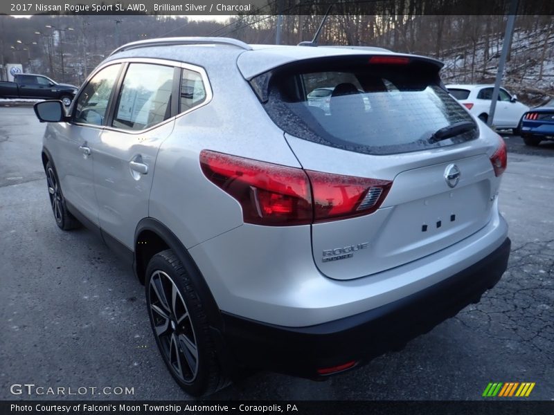 Brilliant Silver / Charcoal 2017 Nissan Rogue Sport SL AWD