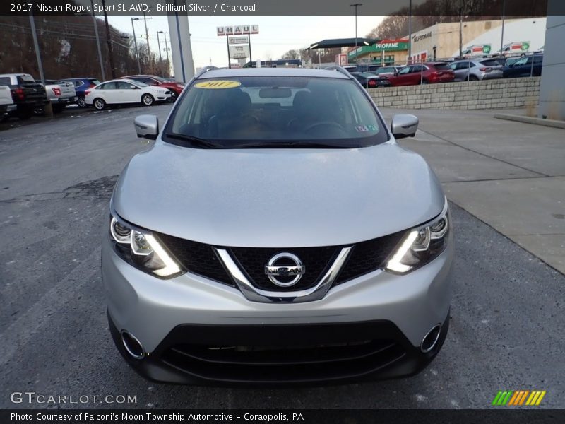 Brilliant Silver / Charcoal 2017 Nissan Rogue Sport SL AWD