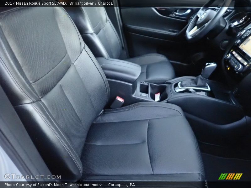 Brilliant Silver / Charcoal 2017 Nissan Rogue Sport SL AWD