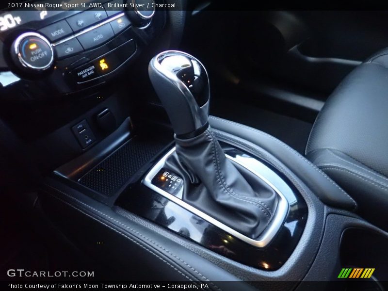 Brilliant Silver / Charcoal 2017 Nissan Rogue Sport SL AWD