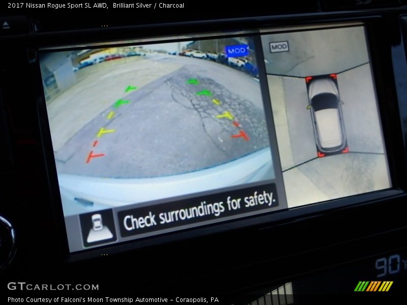 Brilliant Silver / Charcoal 2017 Nissan Rogue Sport SL AWD