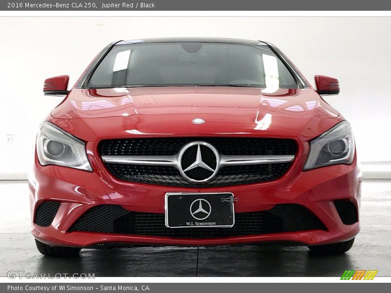 Jupiter Red / Black 2016 Mercedes-Benz CLA 250