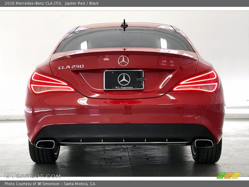 Jupiter Red / Black 2016 Mercedes-Benz CLA 250