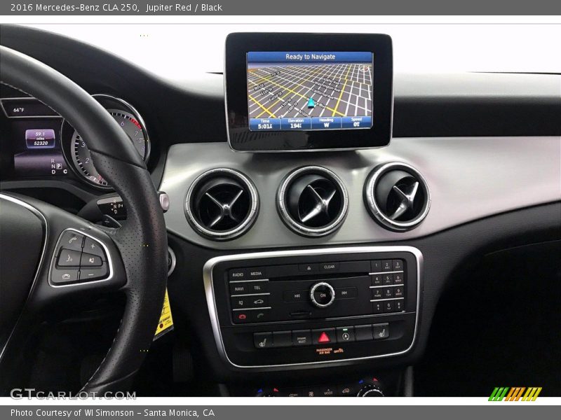 Jupiter Red / Black 2016 Mercedes-Benz CLA 250