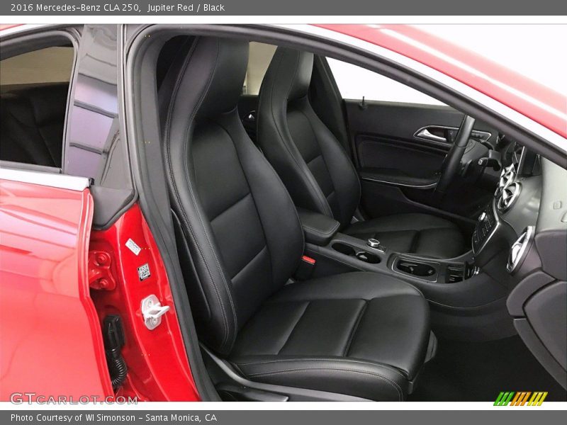 Jupiter Red / Black 2016 Mercedes-Benz CLA 250