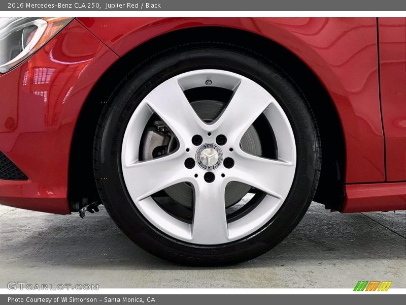  2016 CLA 250 Wheel