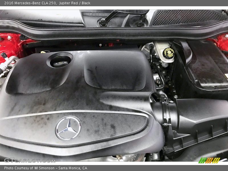 Jupiter Red / Black 2016 Mercedes-Benz CLA 250