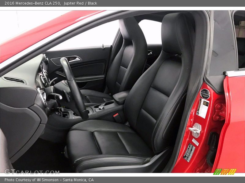 Jupiter Red / Black 2016 Mercedes-Benz CLA 250
