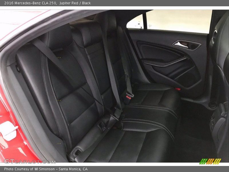 Jupiter Red / Black 2016 Mercedes-Benz CLA 250