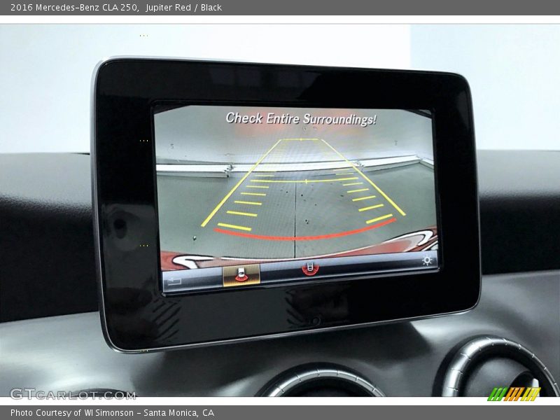 Jupiter Red / Black 2016 Mercedes-Benz CLA 250