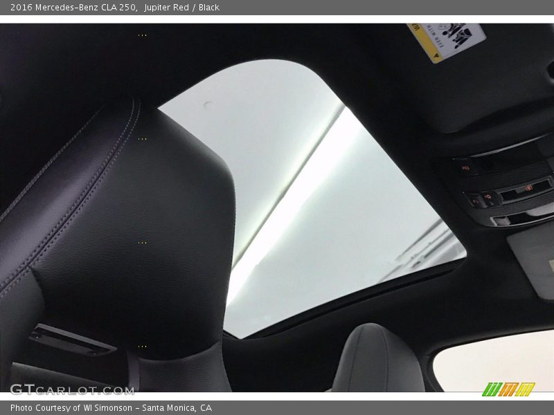 Jupiter Red / Black 2016 Mercedes-Benz CLA 250