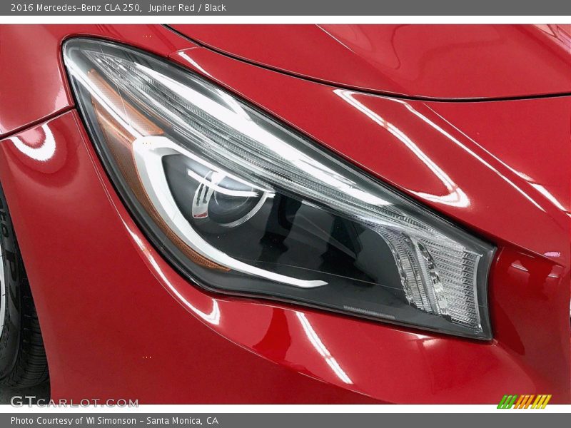 Jupiter Red / Black 2016 Mercedes-Benz CLA 250