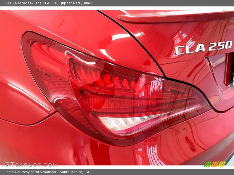 Jupiter Red / Black 2016 Mercedes-Benz CLA 250