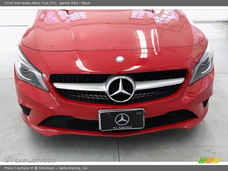 Jupiter Red / Black 2016 Mercedes-Benz CLA 250