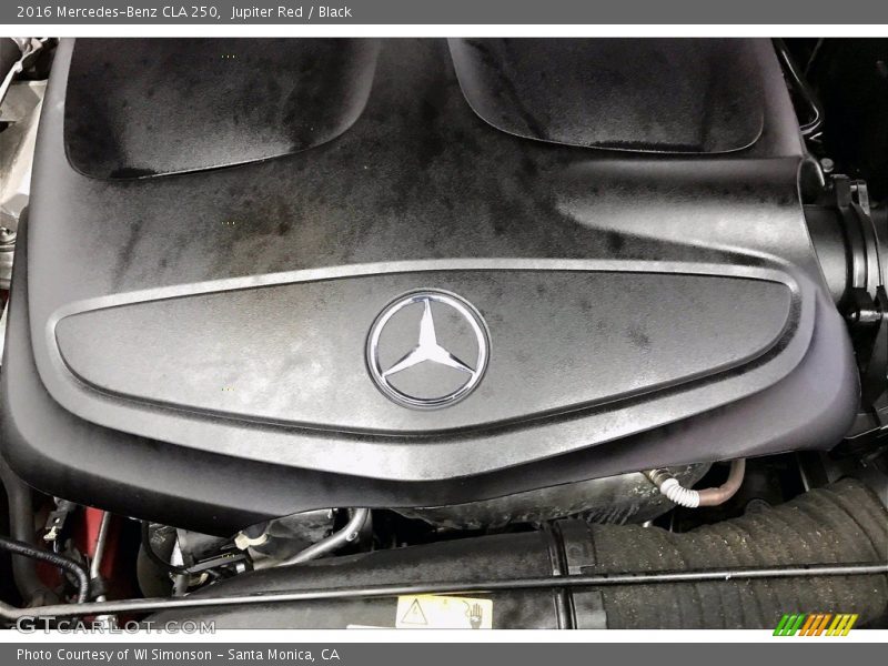 Jupiter Red / Black 2016 Mercedes-Benz CLA 250