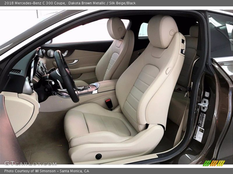 Front Seat of 2018 C 300 Coupe