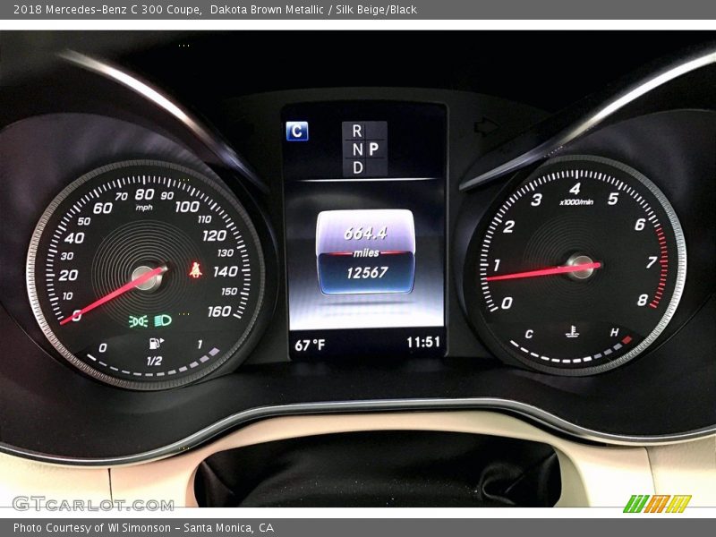  2018 C 300 Coupe 300 Coupe Gauges