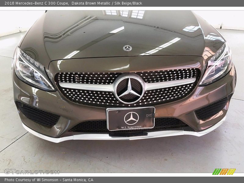Dakota Brown Metallic / Silk Beige/Black 2018 Mercedes-Benz C 300 Coupe