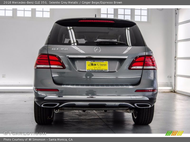 Selenite Grey Metallic / Ginger Beige/Espresso Brown 2018 Mercedes-Benz GLE 350