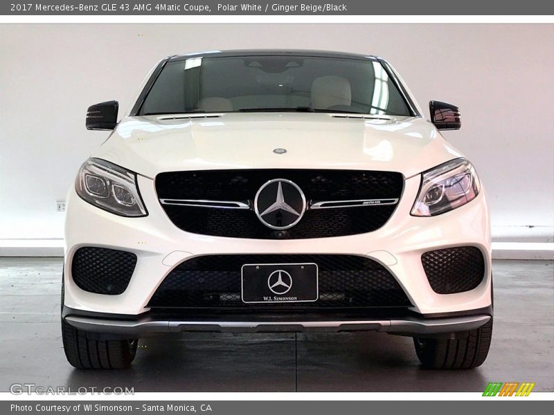 Polar White / Ginger Beige/Black 2017 Mercedes-Benz GLE 43 AMG 4Matic Coupe