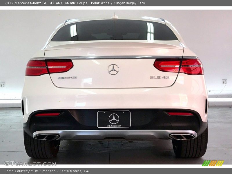 Polar White / Ginger Beige/Black 2017 Mercedes-Benz GLE 43 AMG 4Matic Coupe