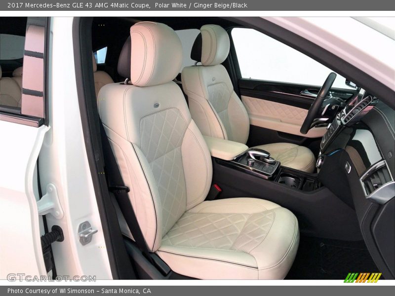 Polar White / Ginger Beige/Black 2017 Mercedes-Benz GLE 43 AMG 4Matic Coupe