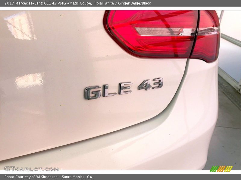 Polar White / Ginger Beige/Black 2017 Mercedes-Benz GLE 43 AMG 4Matic Coupe