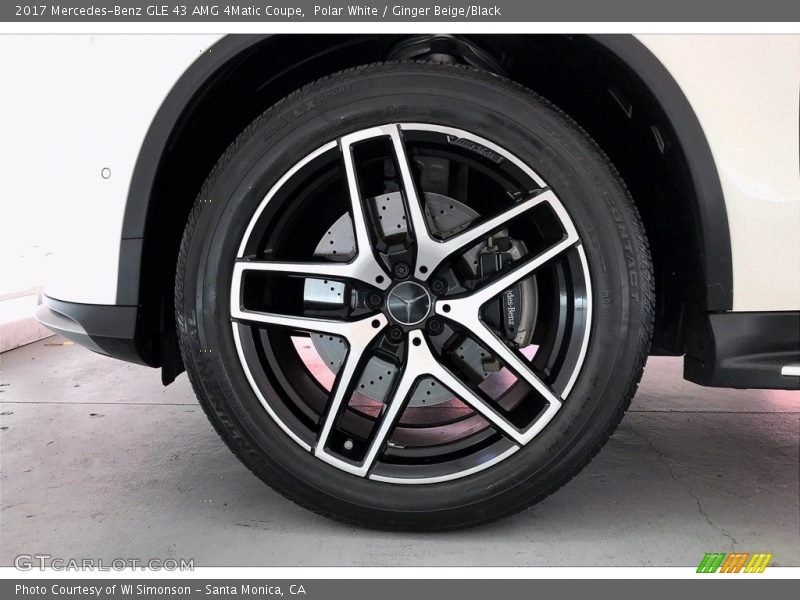 Polar White / Ginger Beige/Black 2017 Mercedes-Benz GLE 43 AMG 4Matic Coupe