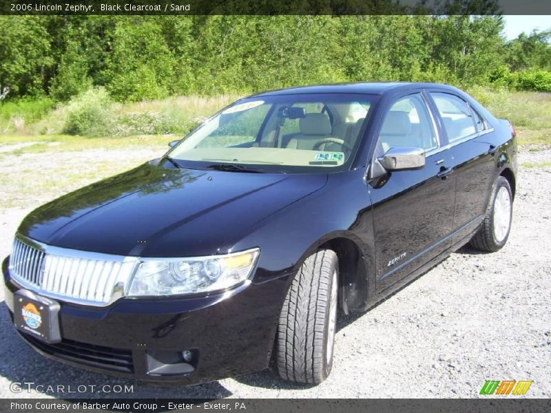 Black Clearcoat / Sand 2006 Lincoln Zephyr