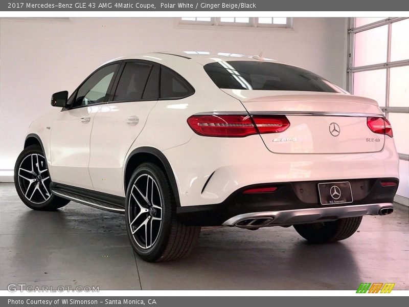Polar White / Ginger Beige/Black 2017 Mercedes-Benz GLE 43 AMG 4Matic Coupe
