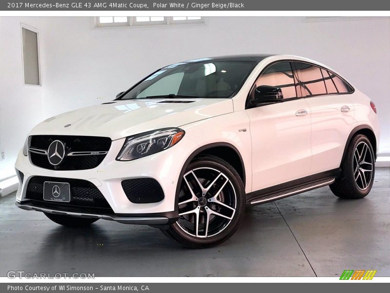 Polar White / Ginger Beige/Black 2017 Mercedes-Benz GLE 43 AMG 4Matic Coupe