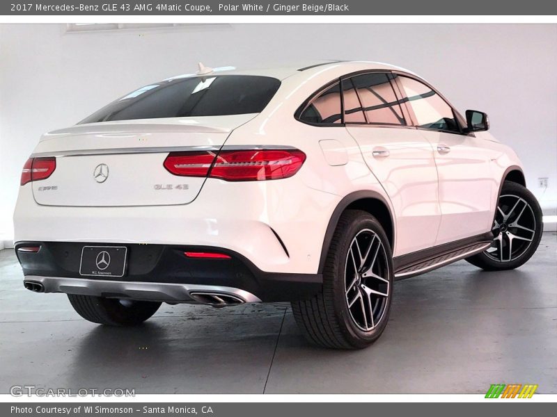 Polar White / Ginger Beige/Black 2017 Mercedes-Benz GLE 43 AMG 4Matic Coupe