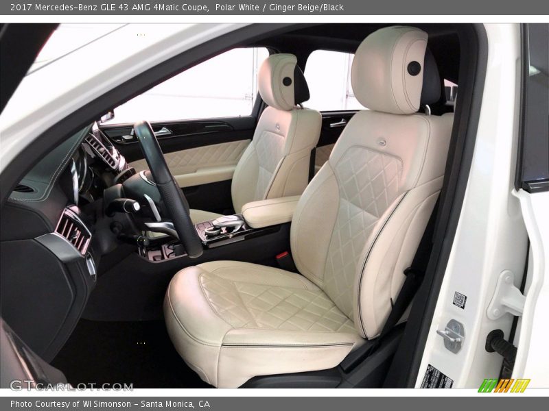 Polar White / Ginger Beige/Black 2017 Mercedes-Benz GLE 43 AMG 4Matic Coupe