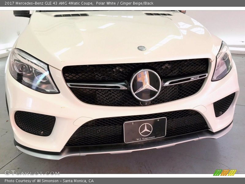 Polar White / Ginger Beige/Black 2017 Mercedes-Benz GLE 43 AMG 4Matic Coupe