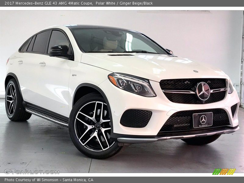 Polar White / Ginger Beige/Black 2017 Mercedes-Benz GLE 43 AMG 4Matic Coupe