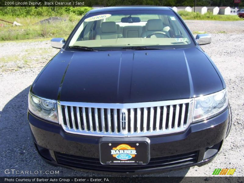 Black Clearcoat / Sand 2006 Lincoln Zephyr