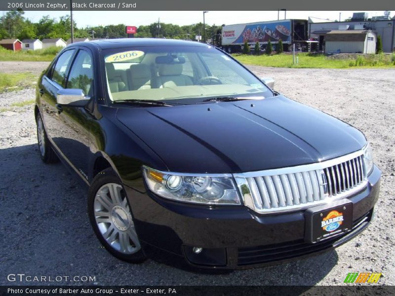 Black Clearcoat / Sand 2006 Lincoln Zephyr