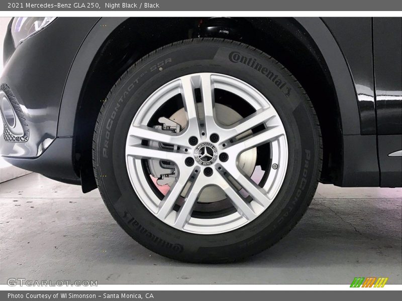 Night Black / Black 2021 Mercedes-Benz GLA 250
